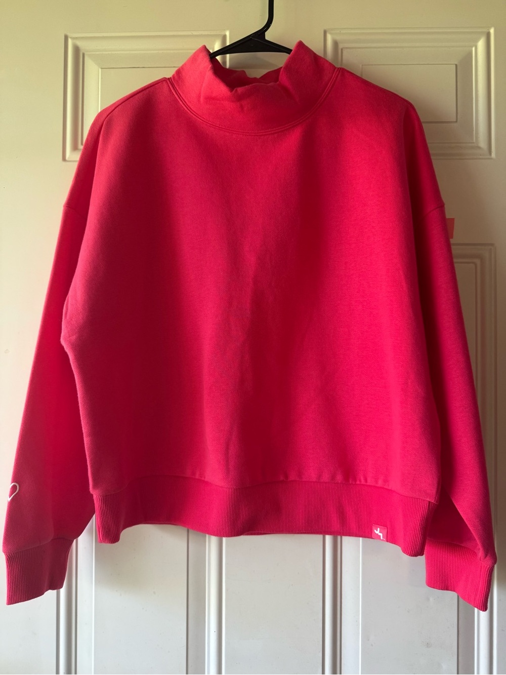 JoyLab Pink Crop Fit Sweatshirt